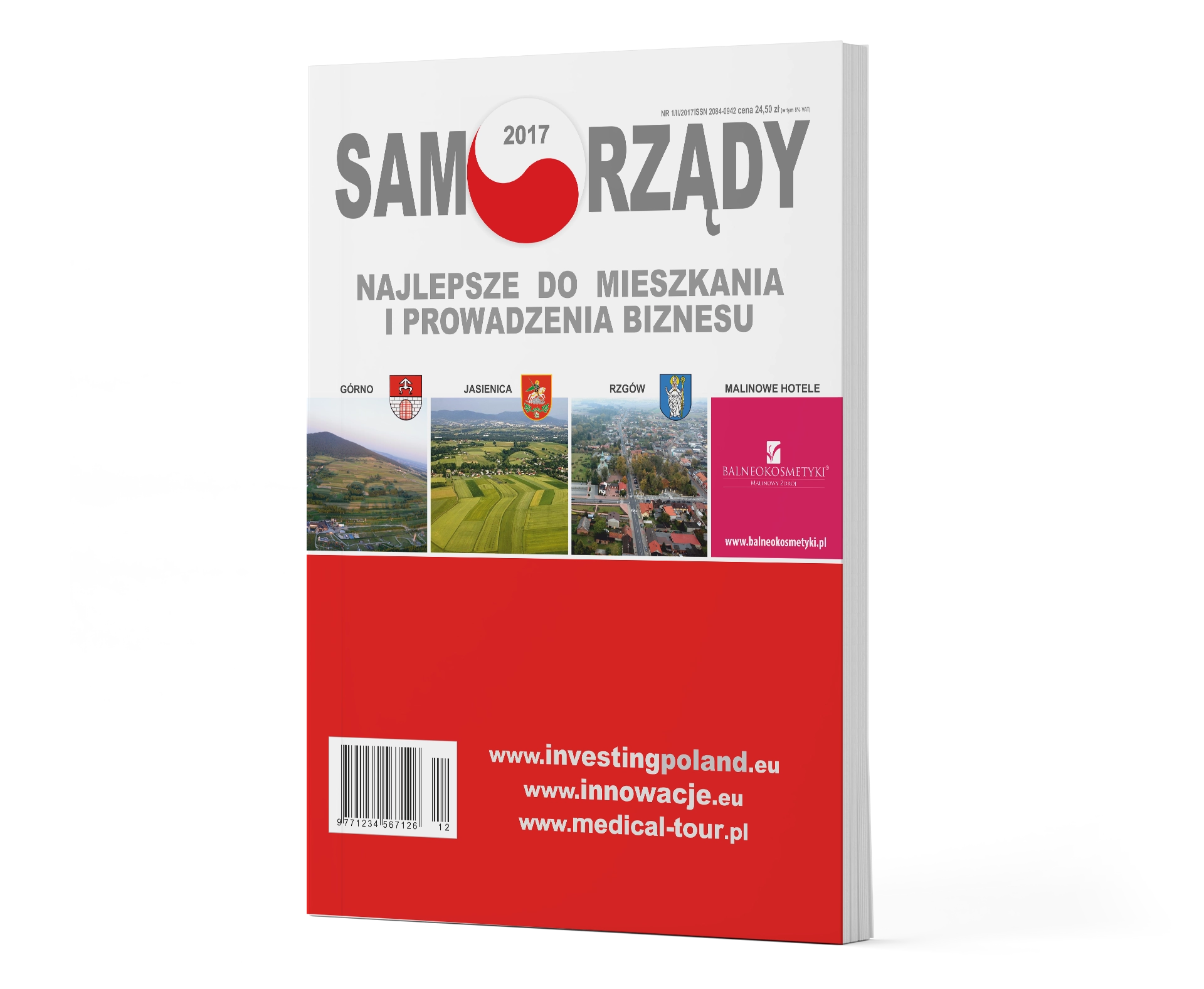 SAMORZĄDY 2017 Najlepsze do mieszkania i prowadzenia biznesu